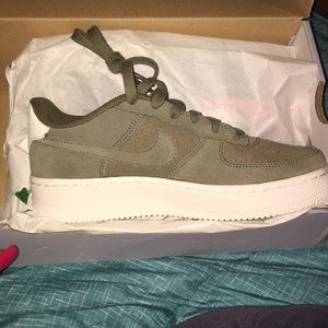 Boys Suede Nike Air Force 1